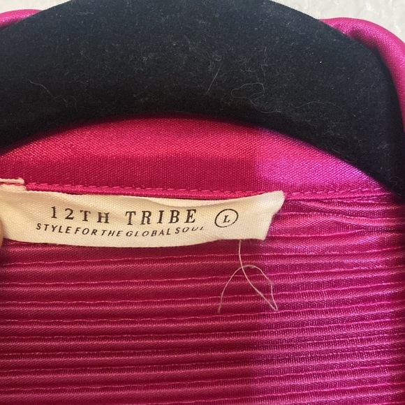 12th Tribe Hot Pink Dress - Picture 3 of 6